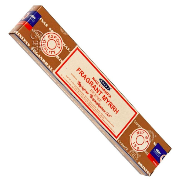Satya Fragrant Myrrh Incense Sticks 